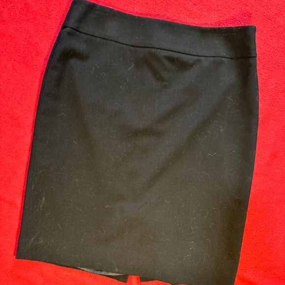Anne Klein Classic Fit Black Skirt - Sz 6 - Picture 4 of 12
